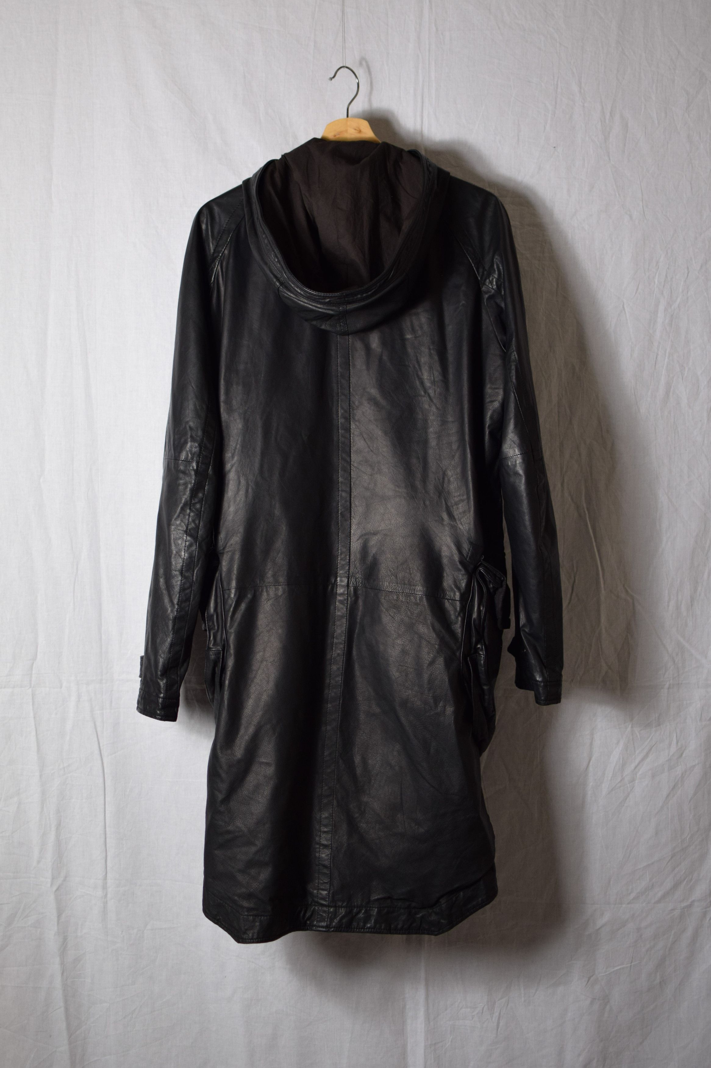 Julius Julius SS08 Leather Gasmask Coat - 217COM6 Size US M / EU 48-50 / 2 - 3 Thumbnail