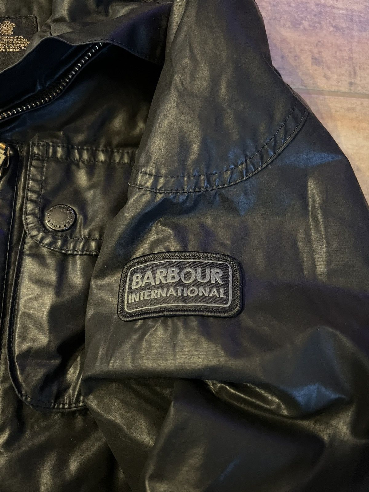 Barbour × Designer × Vintage Barbour black jacket, M , international Size M / US 6-8 / IT 42-44 - 3 Thumbnail