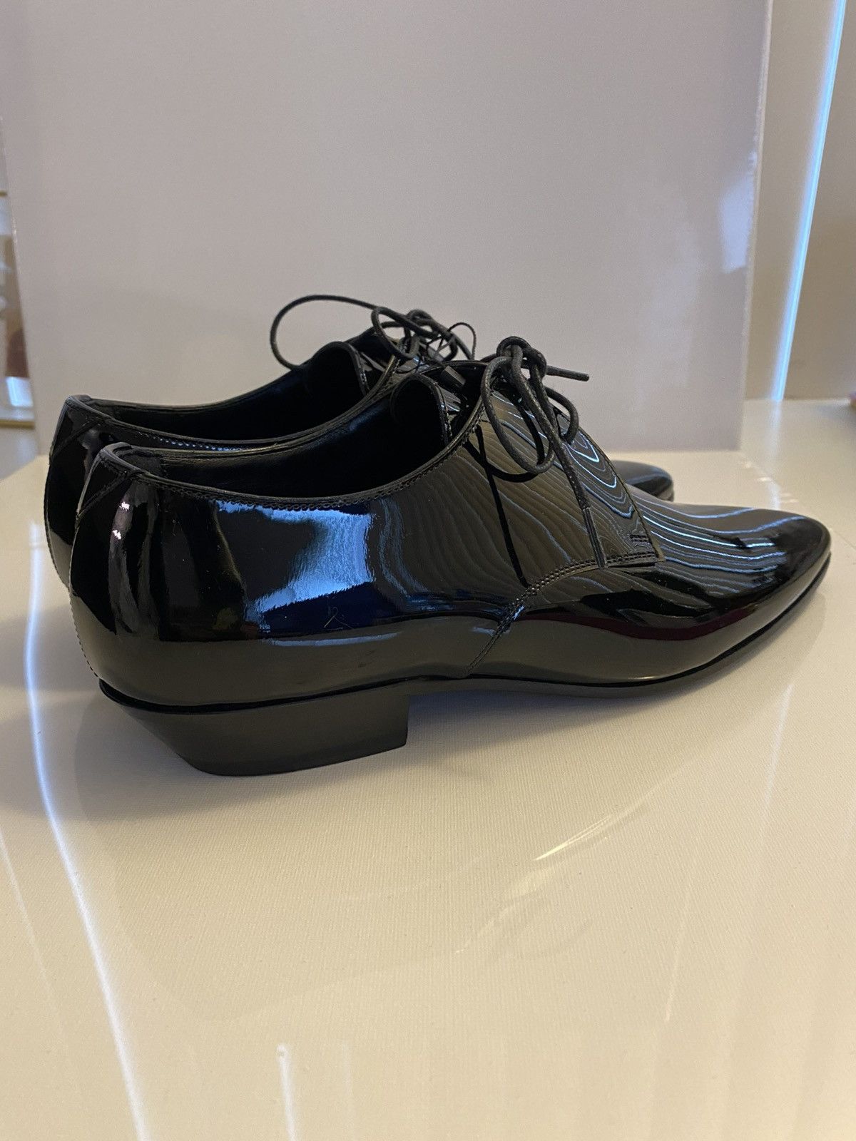 Saint Laurent Paris Black Saint Laurent Paris Shoes Size US 5.5 / IT 35.5 - 7 Thumbnail