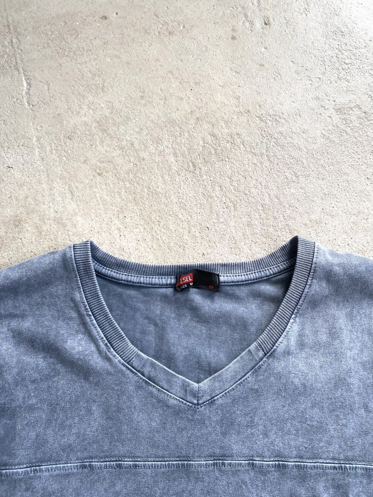 Diesel × Japanese Brand × Vintage Y2K Vintage Diesel Tee Shirt Archive Hype Stonewash Size US M / EU 48-50 / 2 - 6 Thumbnail
