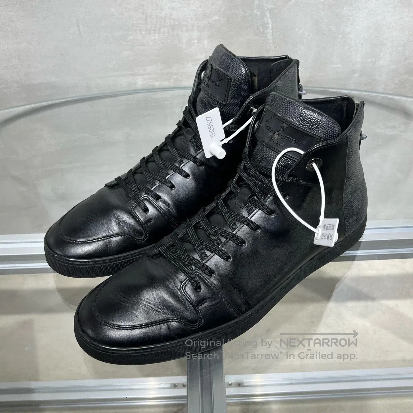 Louis Vuitton Louis Vuitton High-top checkered board shoes Size US 8.5 / EU 41-42 - 1 Thumbnail