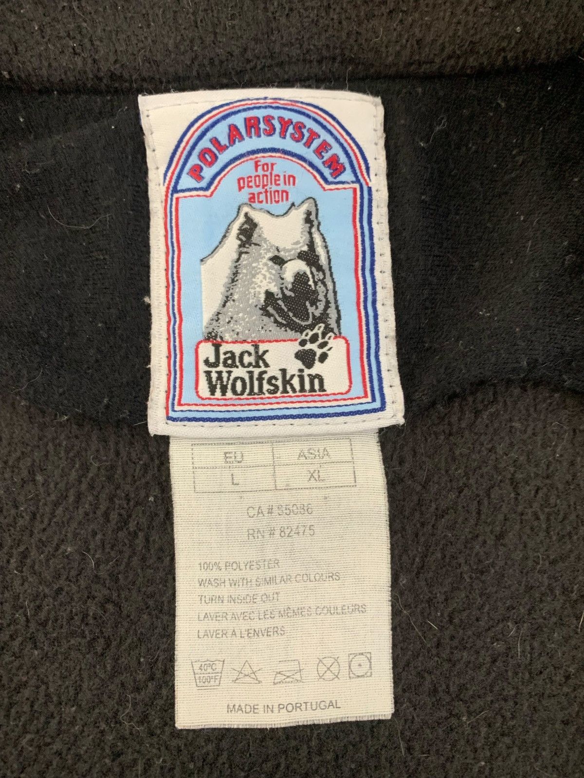 Jack Wolfskin × Vintage Vintage Jack Wolfskin Outdoor Product Outwear Fleece Jacket Size US L / EU 52-54 / 3 - 8 Thumbnail