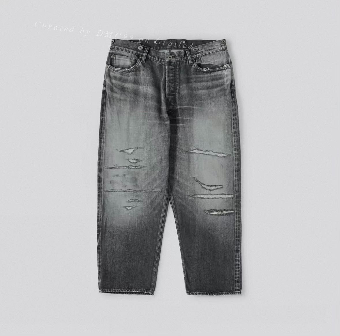 Madness MADNESS 23AW Distressed Denim Pants Size US 36 / EU 52 - 1 Thumbnail