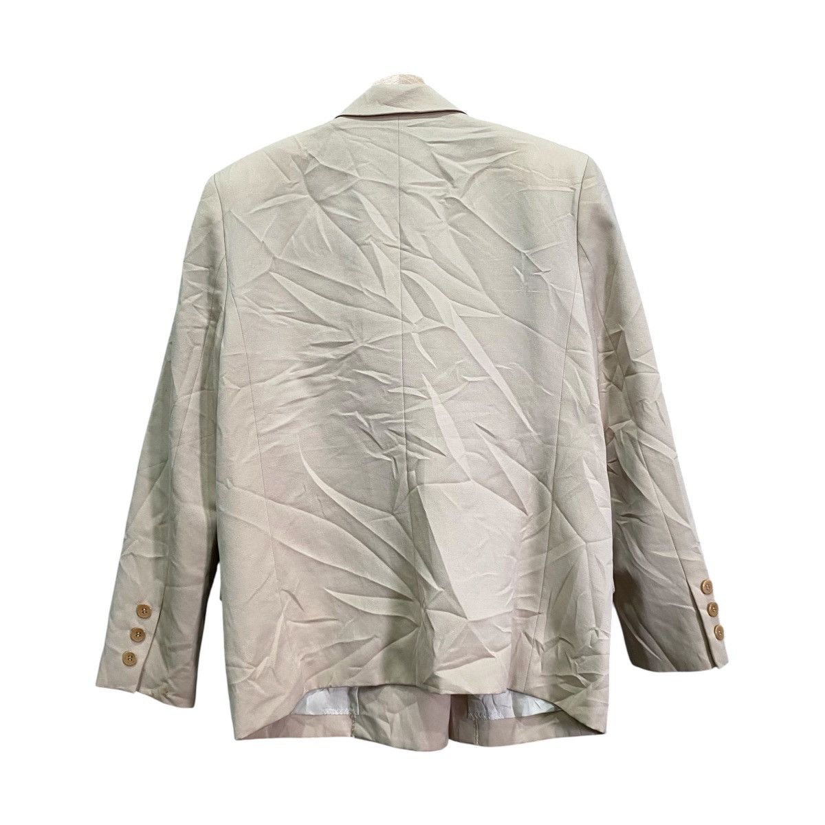 Issey Miyake IS Issey Miyake Double Breasted Blazer Jacket Size US M / EU 48-50 / 2 - 2 Thumbnail