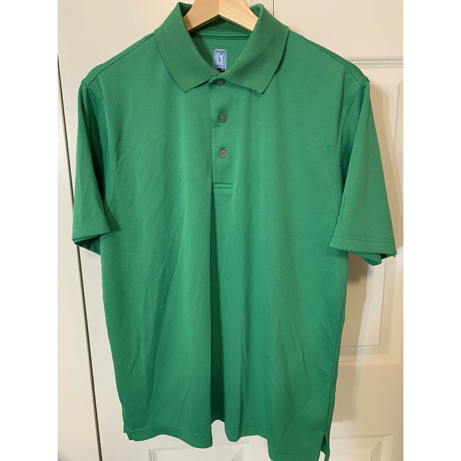 PGA Tour PGA Tour Mens Sz M Golf Polo Shirt Green Short Sleeve Size US M / EU 48-50 / 2 - 3 Thumbnail