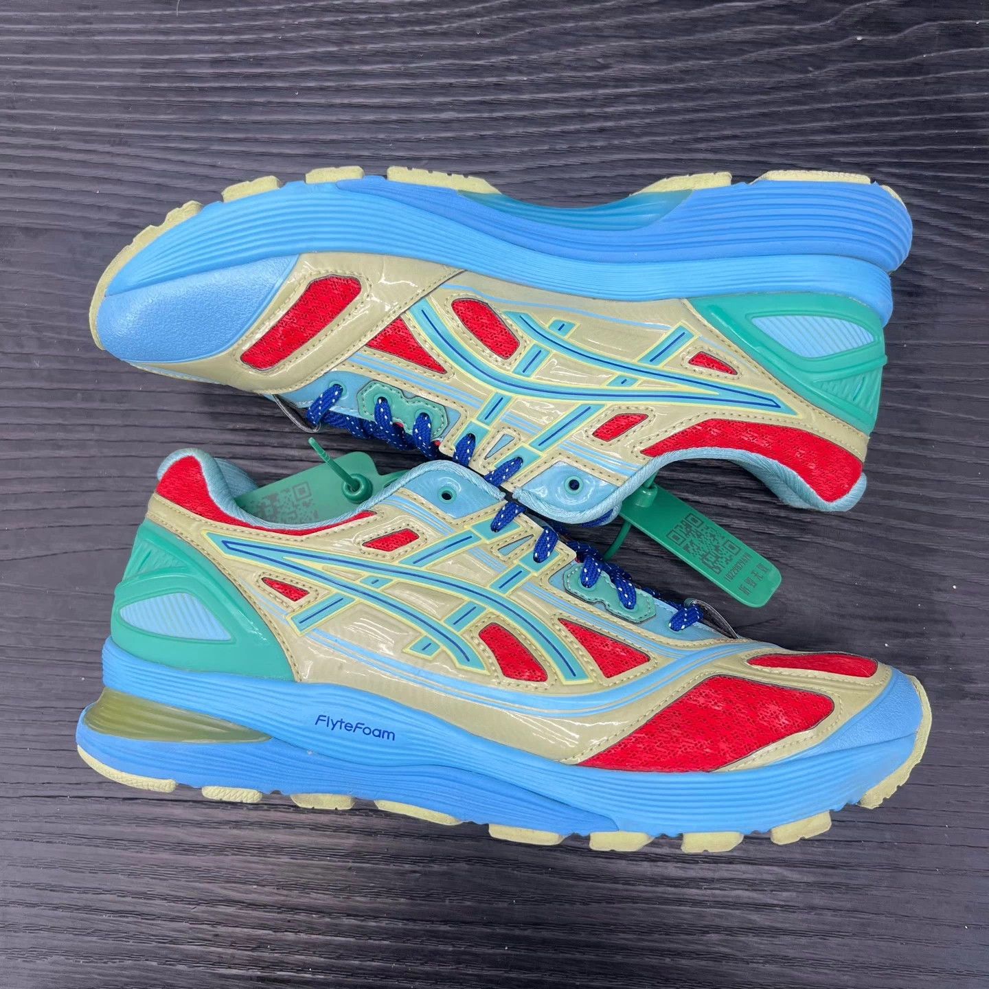 Asics Kiko ASICS Gel-Kayano 14 Blue Red 40 Size US 7 / EU 40 - 2 Thumbnail