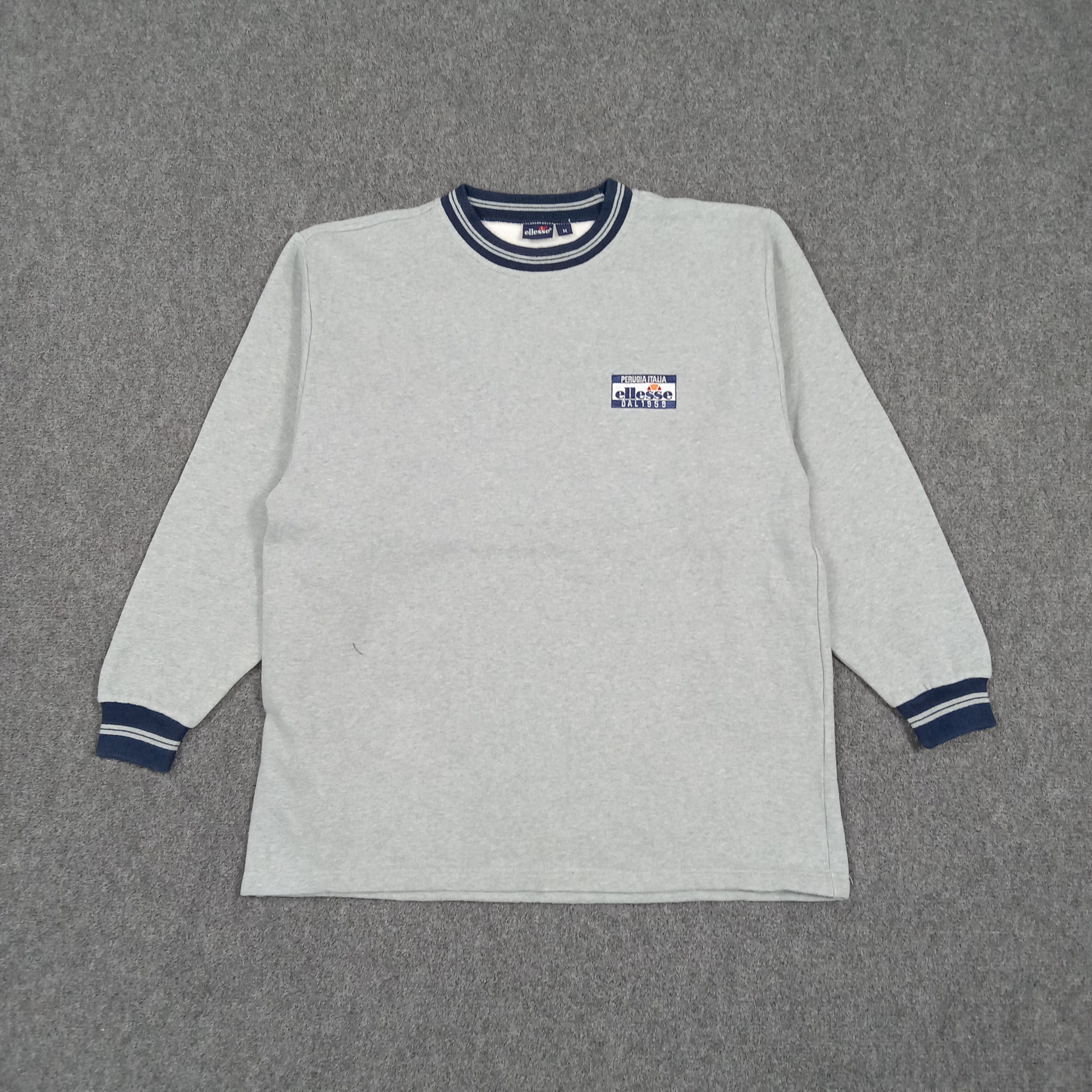 Ellesse Ellesse Perugia Italia Designer Sweatshirt C287N17 Size US M / EU 48-50 / 2 - 1 Thumbnail