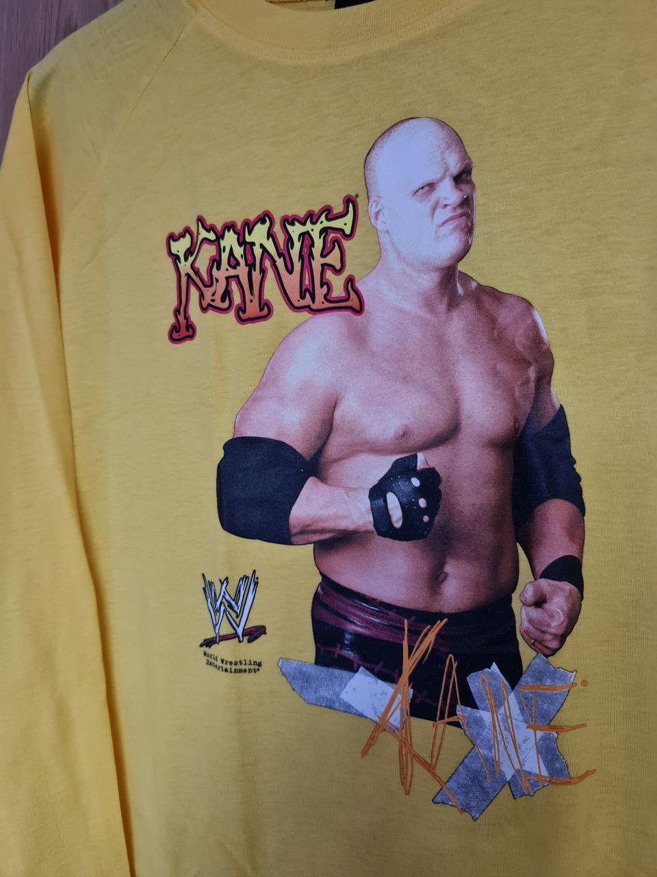Vintage Kane WWE LongSleeve Size US L / EU 52-54 / 3 - 2 Thumbnail