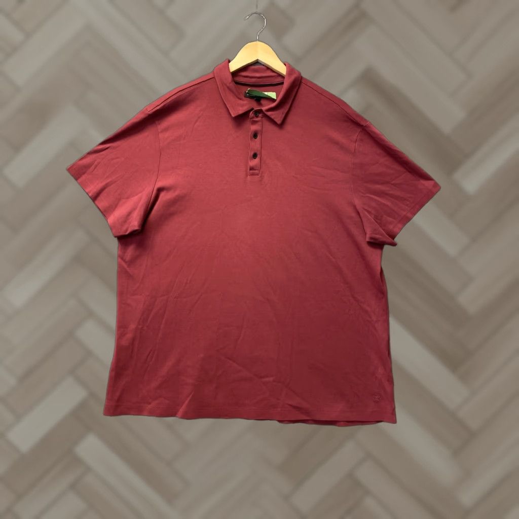 Banana Republic VINTAGE Banana Republic Men's Polo Shirt Short Sleeve Collared 2XL Red Cotton Casual Logo Size US XXL / EU 58 / 5 - 1 Thumbnail