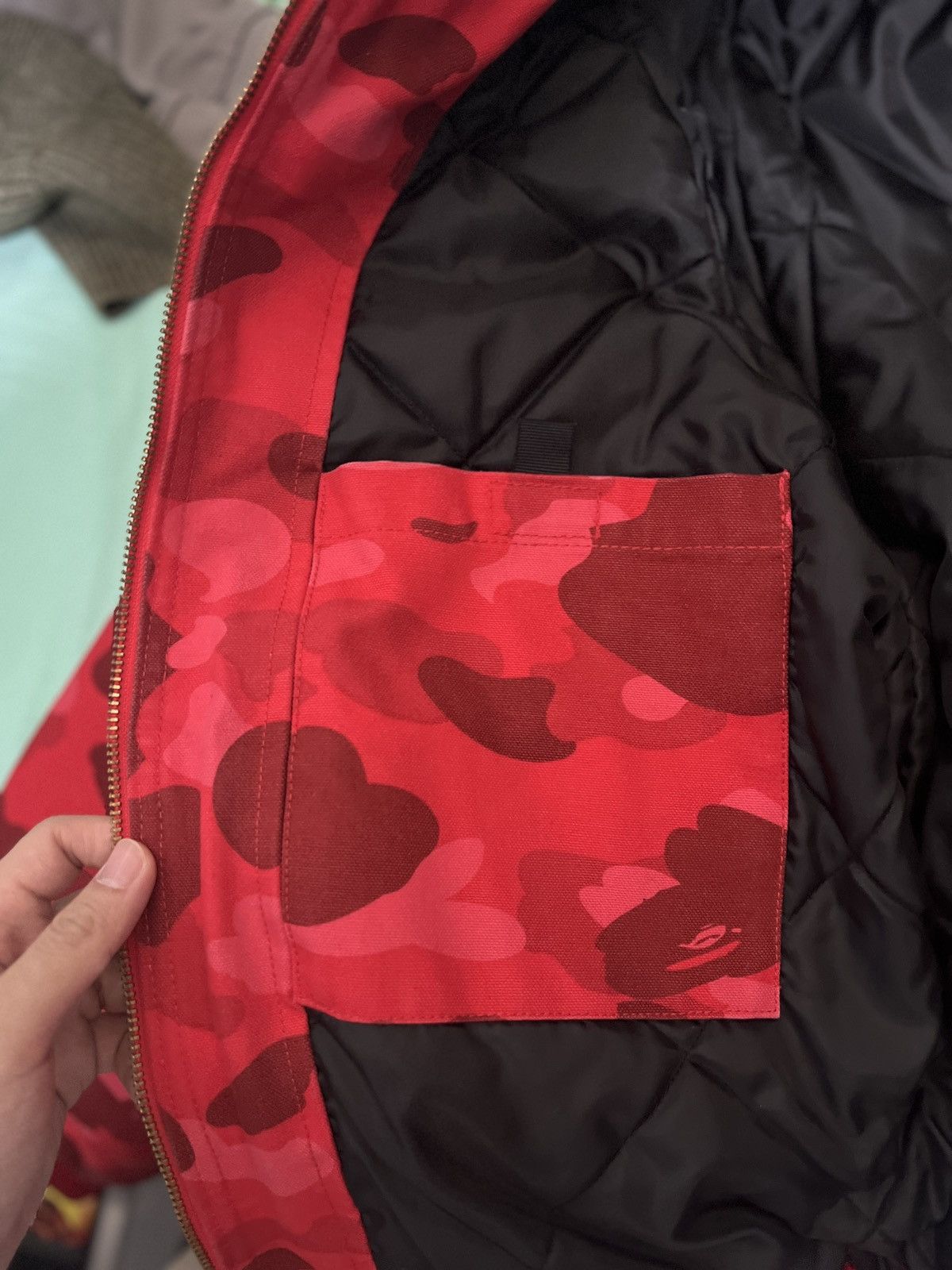 Bape × Carhartt Carhartt Bape hoodie Size US M / EU 48-50 / 2 - 14 Thumbnail