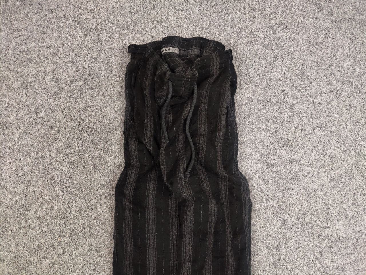 Transit Transit Par Such Classic trousers striped Black Pants Size 30" / US 8 / IT 44 - 6 Thumbnail