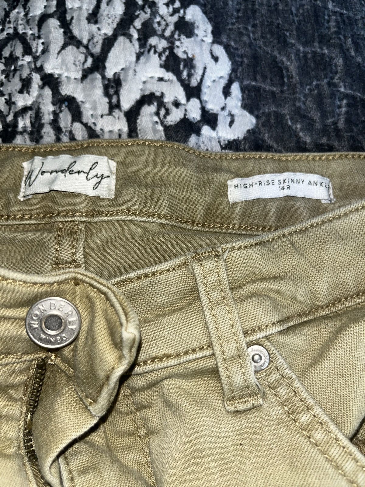 Other Wonderly Olive-Tan Men's Chinos Size 36" / US 14 / IT 50 - 4 Thumbnail