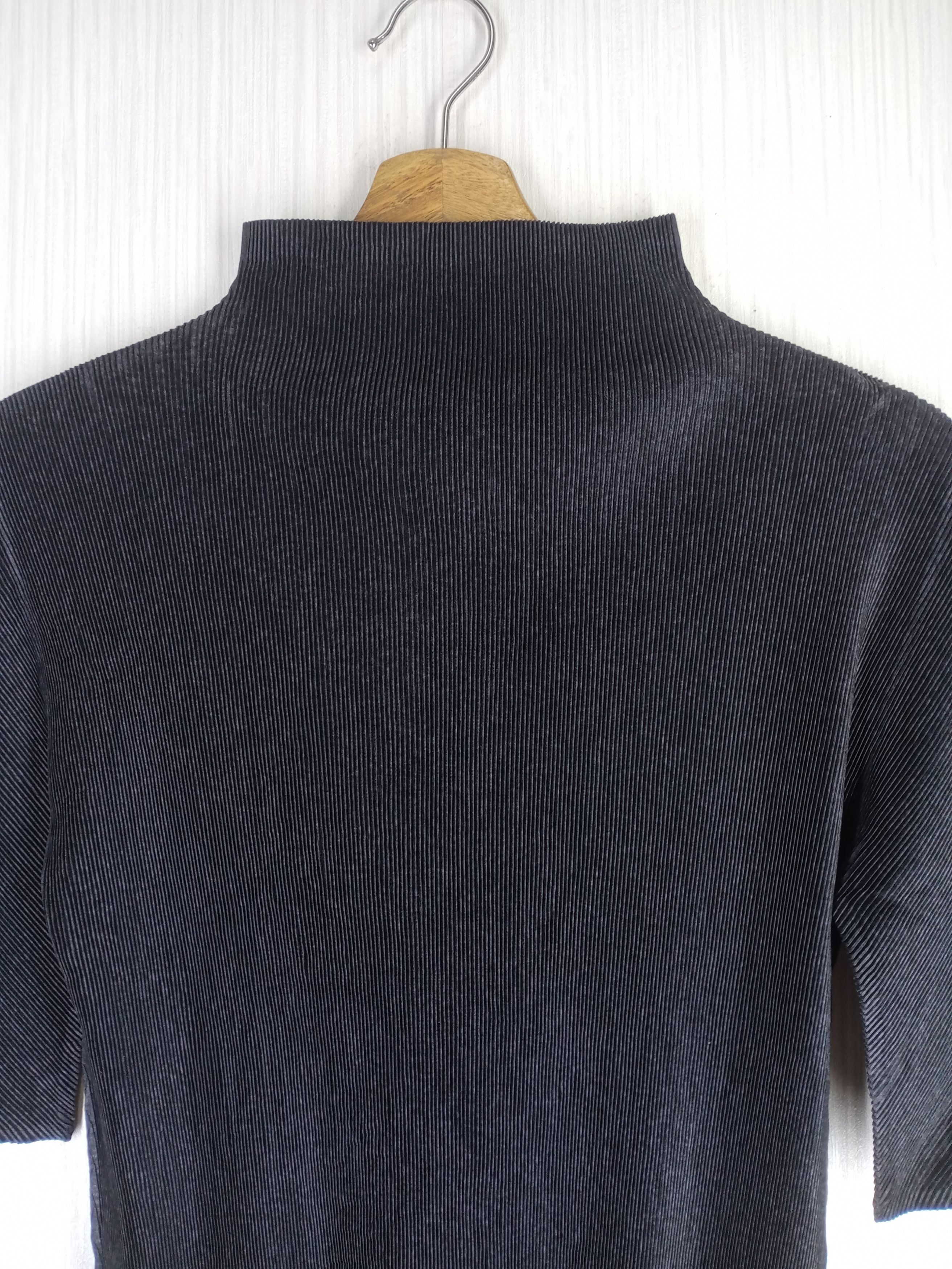 Pleats Please Issey Miyake Rare Vintage Issey Miyake Pleats Please Neck Top Size ONE SIZE - 4 Thumbnail