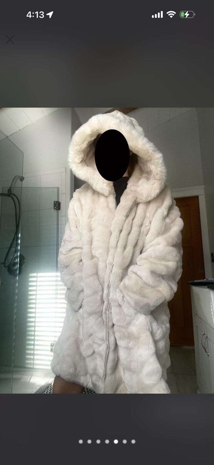 Other faux fur coat with hood Size XL / US 12-14 / IT 48-50 - 4 Thumbnail