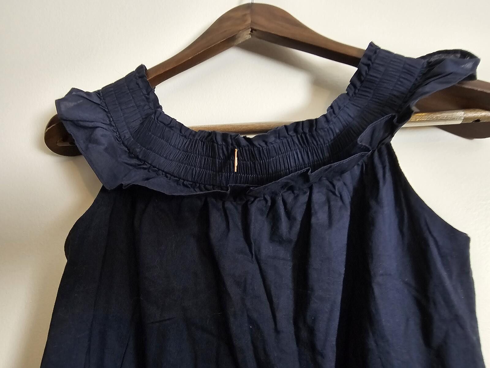 Other MISA Dress Blue Womens Size XS Los Angeles Ruffle Size XS / US 0-2 / IT 36-38 - 7 Thumbnail