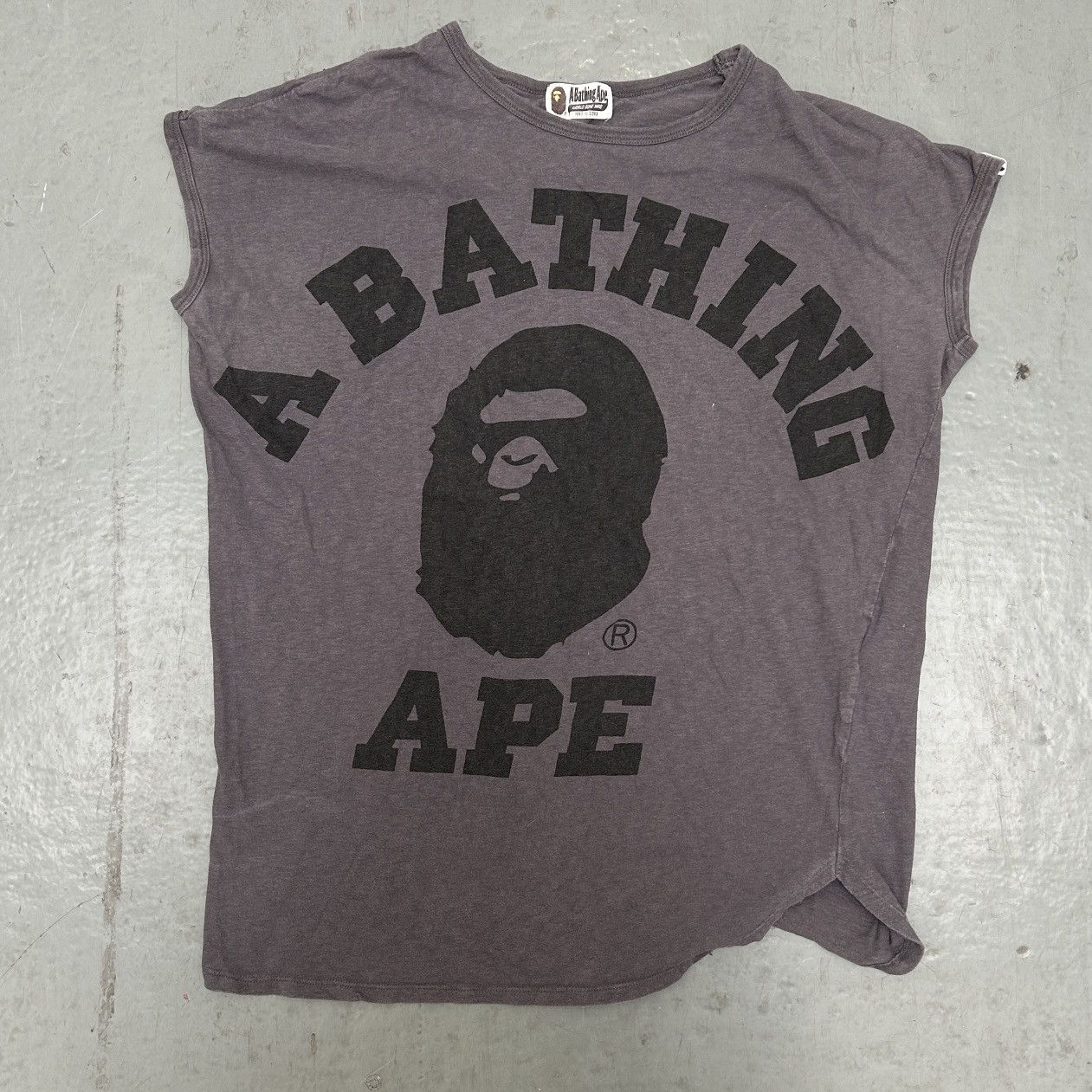 Bape BAPE Big Ape Head Sleeveless Tee / A Bathing Ape Size US M / EU 48-50 / 2 - 1 Thumbnail