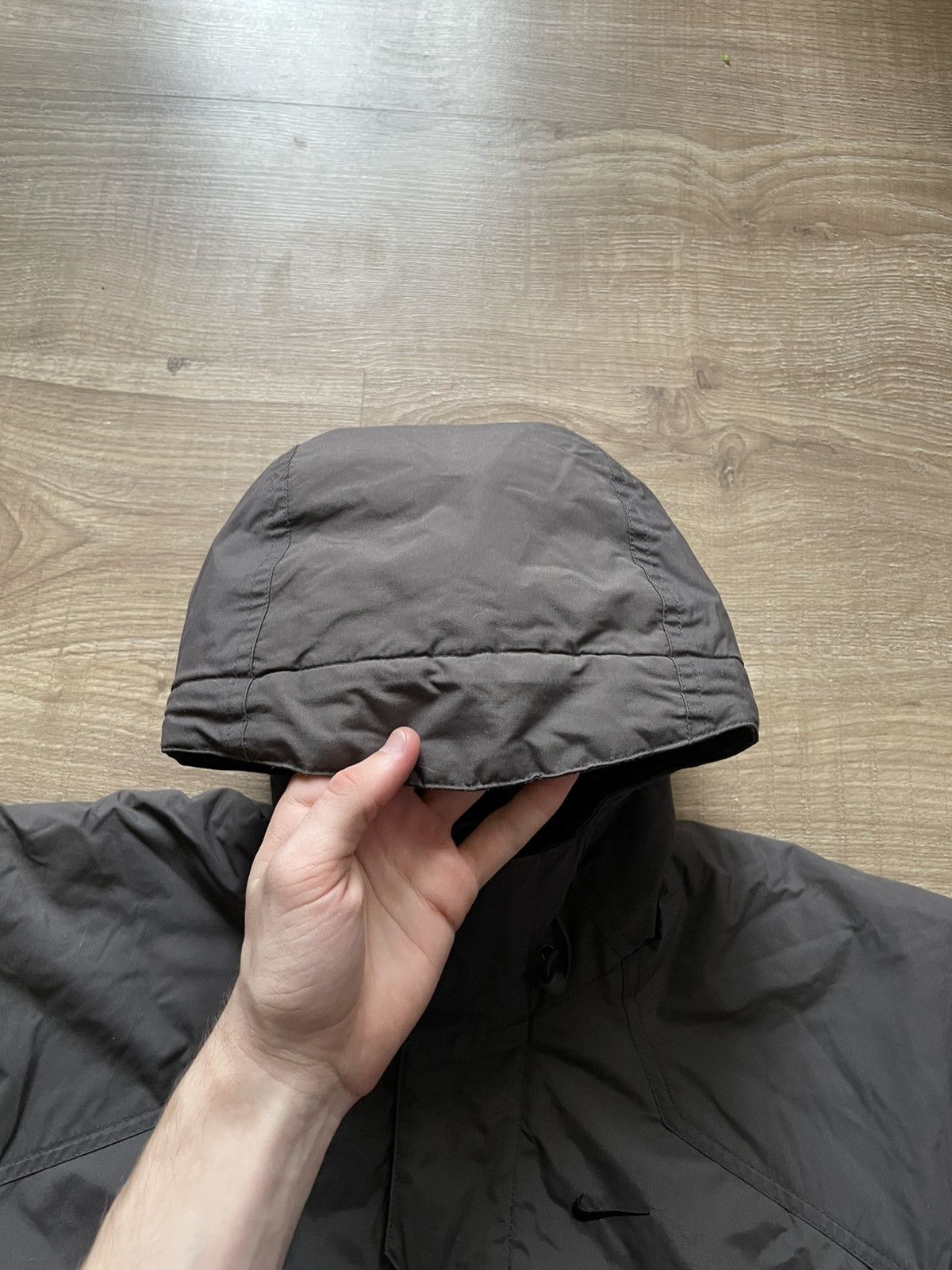 Nike Vintage Nike Swoosh Logo Hooded Puffer Jacket 00s Y2K Size US S / EU 44-46 / 1 - 14 Thumbnail