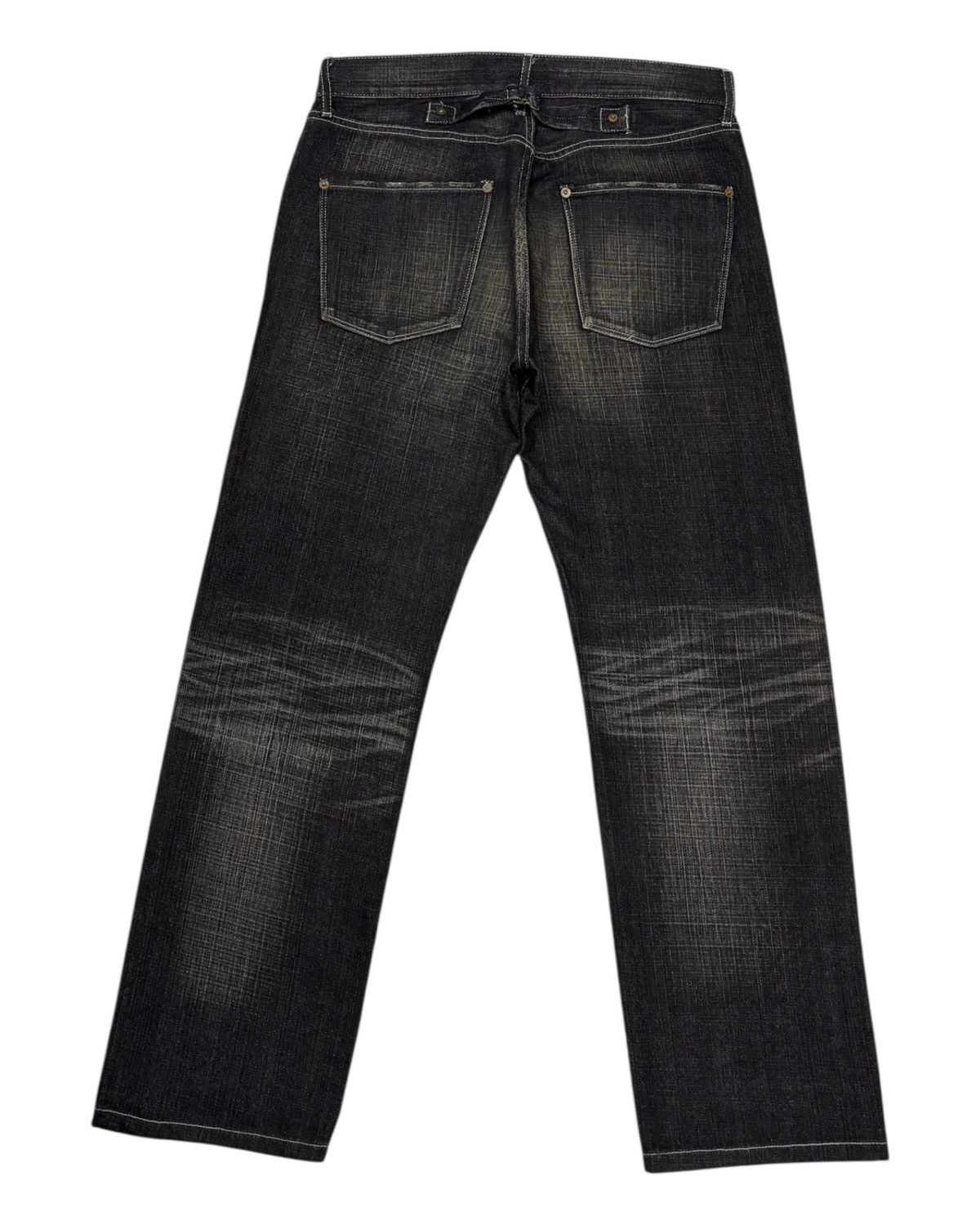 Y-3 Yohji Yamamoto Y3 Adidas Black Vintage Classic Denim Jeans Size US 32 / EU 48 - 8 Thumbnail