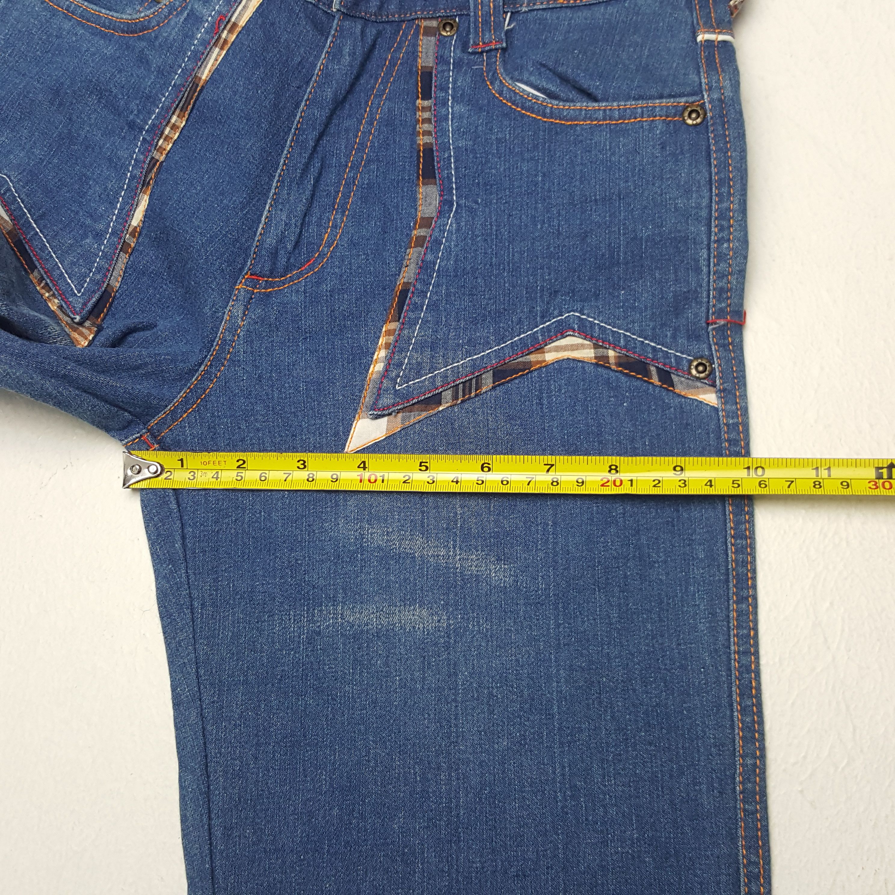 If Six Was Nine × Vintage Vintage Skulls XYZ Japanese Brand Denim Jeans Size US 26 / EU 42 - 11 Thumbnail