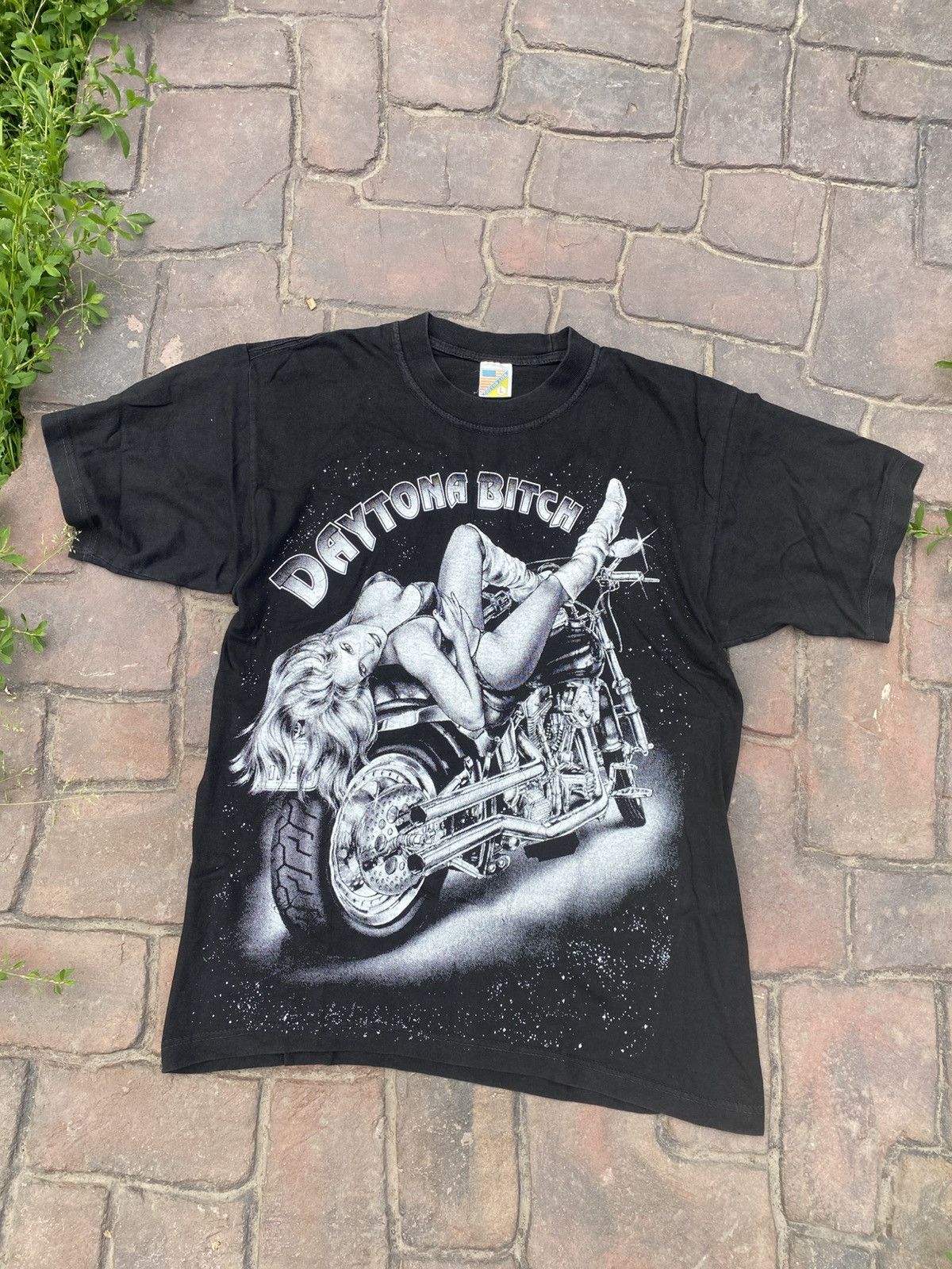 Vintage Vintage Daytona Bitch Biker Babe 90s Size US L / EU 52-54 / 3 - 1 Thumbnail