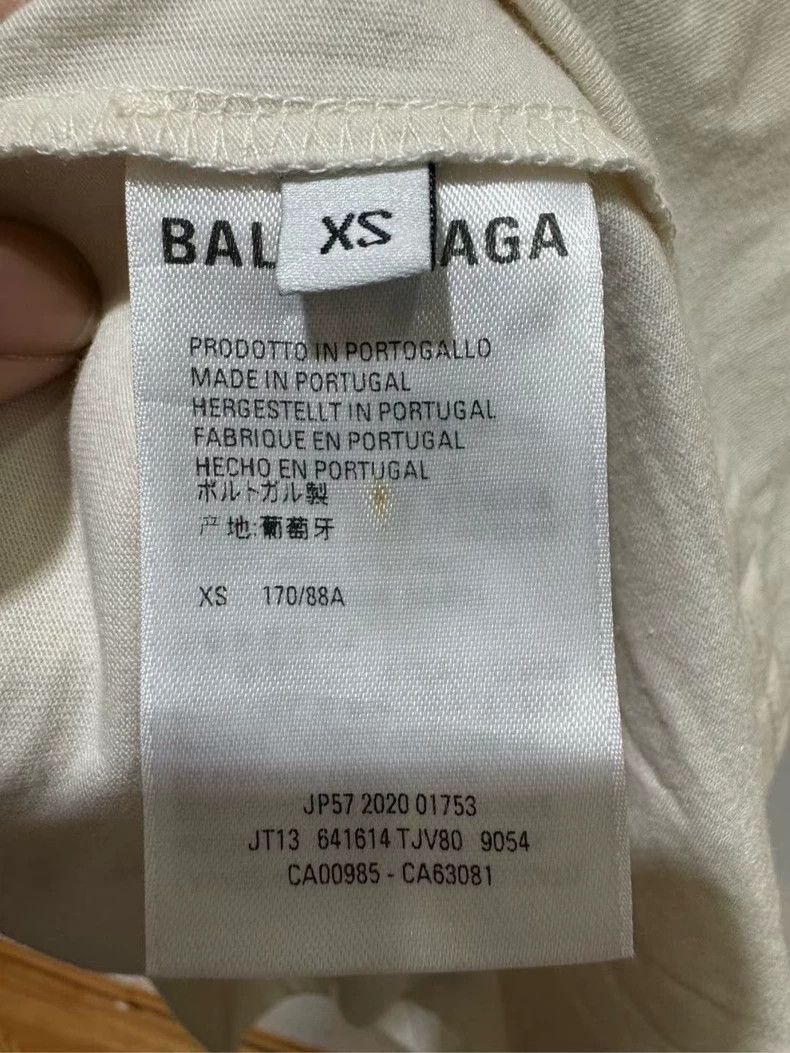 Balenciaga balenciaga hand-painted logo short sleeve shirt-2507 Size US XS / EU 42 / 0 - 5 Thumbnail