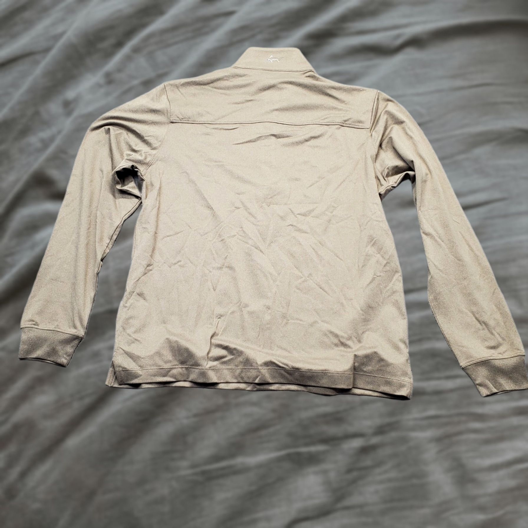Vintage Greg Norman Golf Performance Sweatshirt Mens Shirt S Brown 1/4 Zip Breathable Size US S / EU 44-46 / 1 - 1 Thumbnail