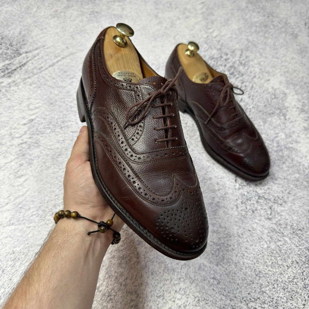 Floris van Bommel Van Bommel Mens Brogues US9 UK8 EU42 27cm Size US 9 / EU 42 - 5 Thumbnail