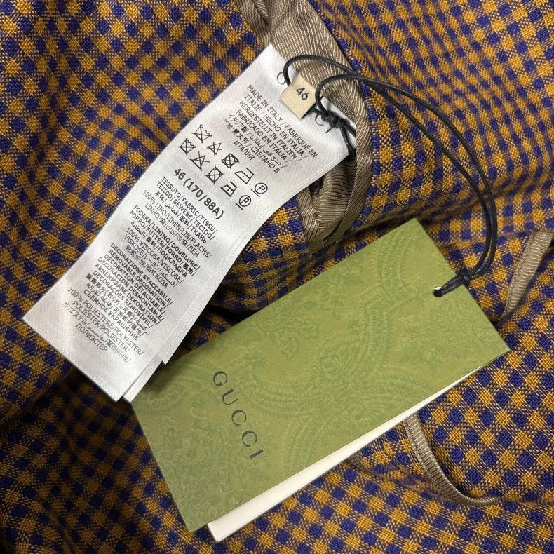 Other Gucci Checkered Loose Casual Blazer-2508 Size US M / EU 48-50 / 2 - 4 Thumbnail