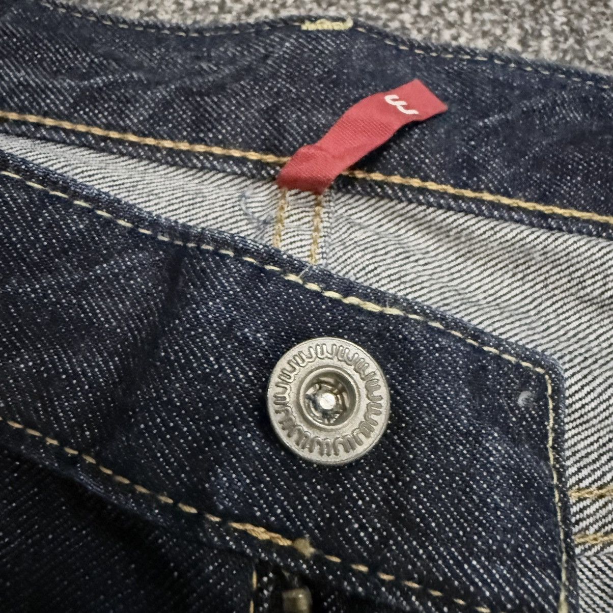 Undercover × Uniqlo Archive ‼️ Japanese Indigo Denim Uniqlo S002 UJ Blue Jeans Size US 33 - 15 Thumbnail