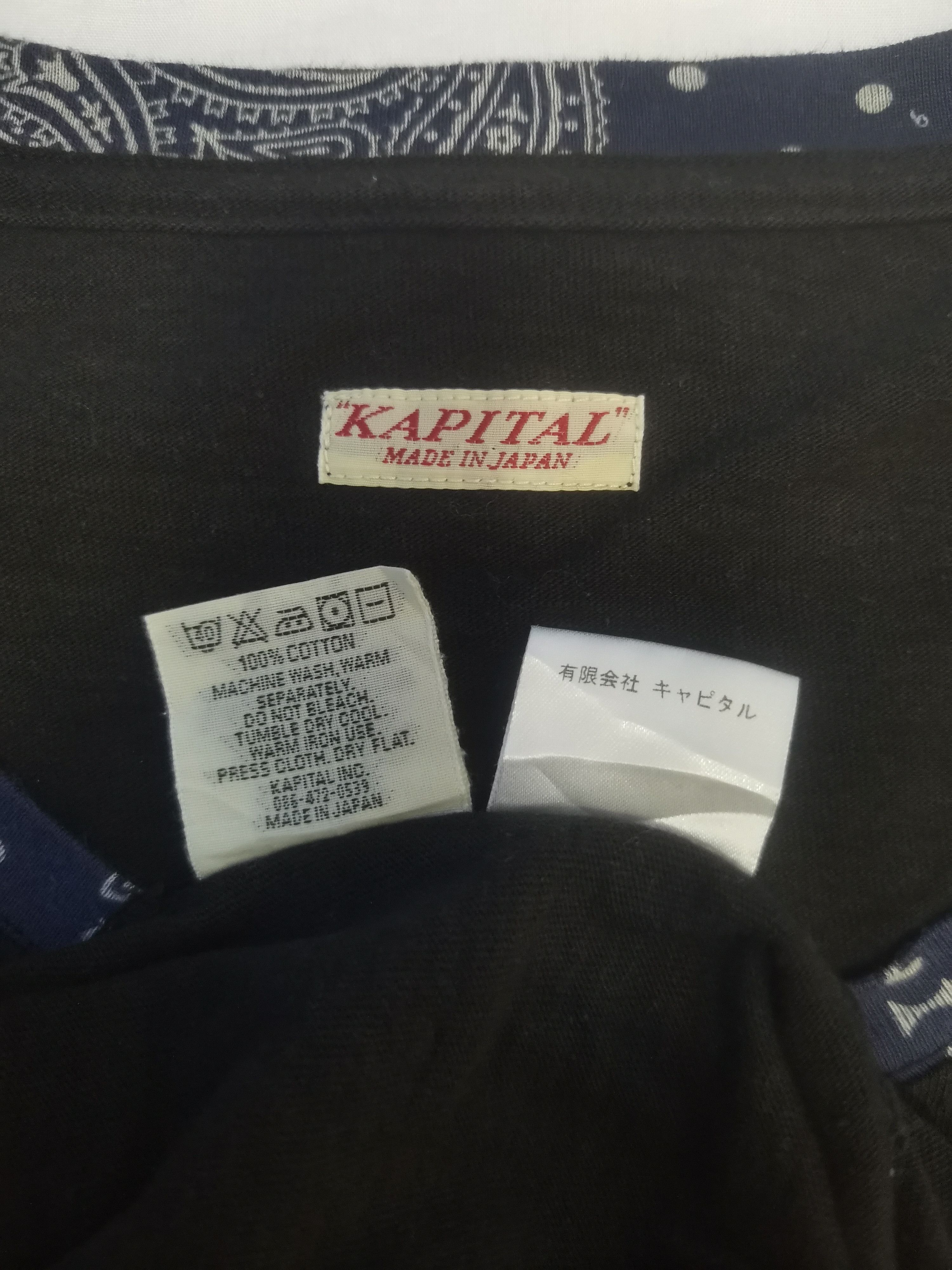 Japanese Brand Kapital Japan Designer Patchwork Long Sleeve Navajo Size US S / EU 44-46 / 1 - 4 Thumbnail