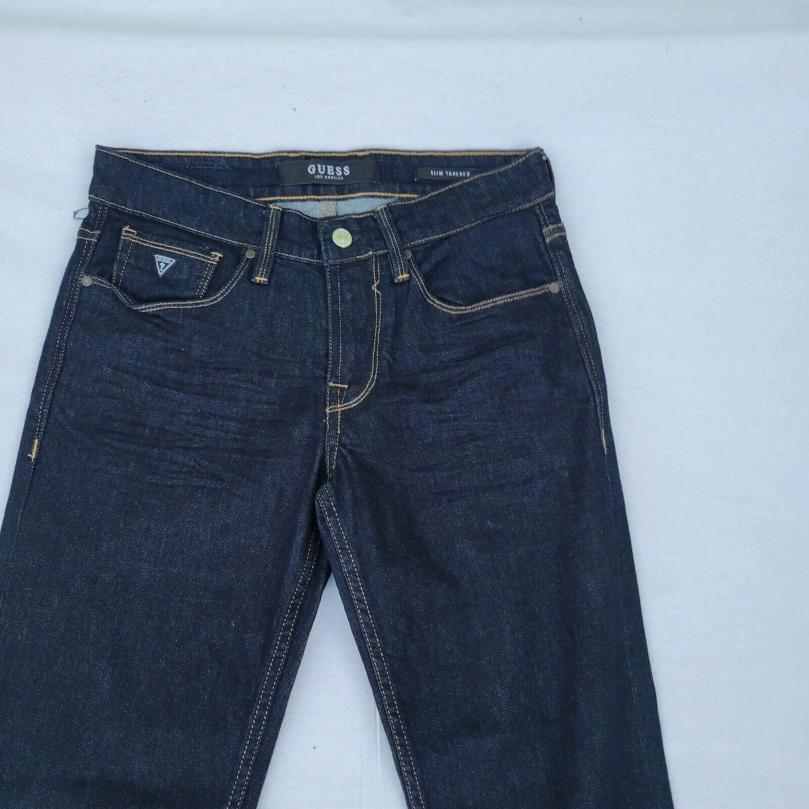 Guess Men's Guess Slim Tapered Jeans. 30x30. Blue. Size US 30 / EU 46 - 2 Thumbnail