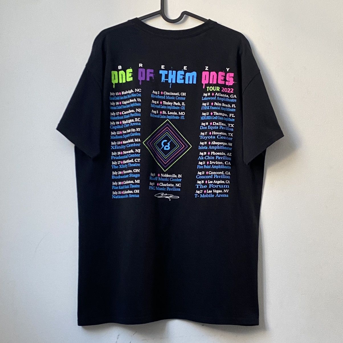Band Tees × Rap Tees Chris Brown • One Of Them Ones Tour T-Shirt Size US L / EU 52-54 / 3 - 2 Thumbnail