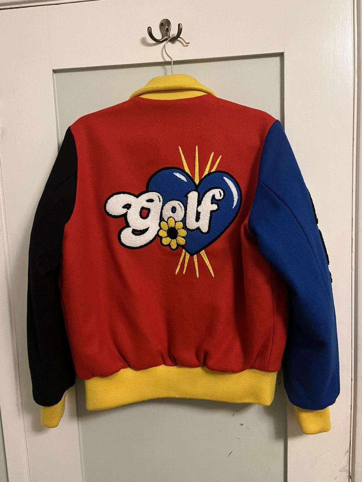 Golf Wang Golf Wang Primary Varsity Jacket | Grailed