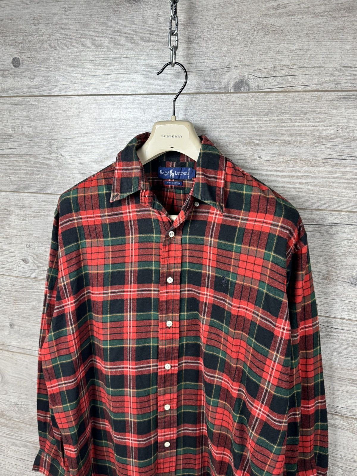 Polo Ralph Lauren POLO RALPH LAUREN Flannel shirt with long sleeves size M Size US M / EU 48-50 / 2 - 7 Thumbnail