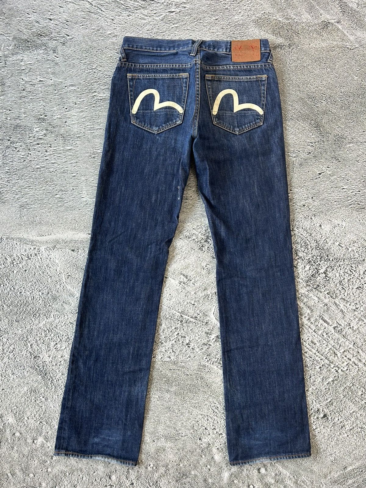 Evisu Evisu jeans vintage seagull logo denim pants blue Genes Size US 30 / EU 46 - 1 Thumbnail