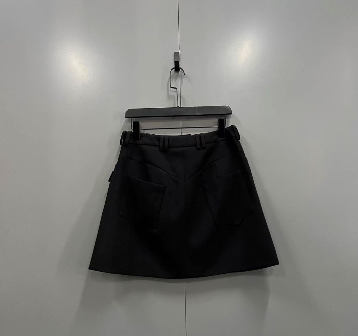 Balmain Balmain Black Gold-button Mini Skirt J41 Size S / US 4 / IT 40 - 2 Thumbnail