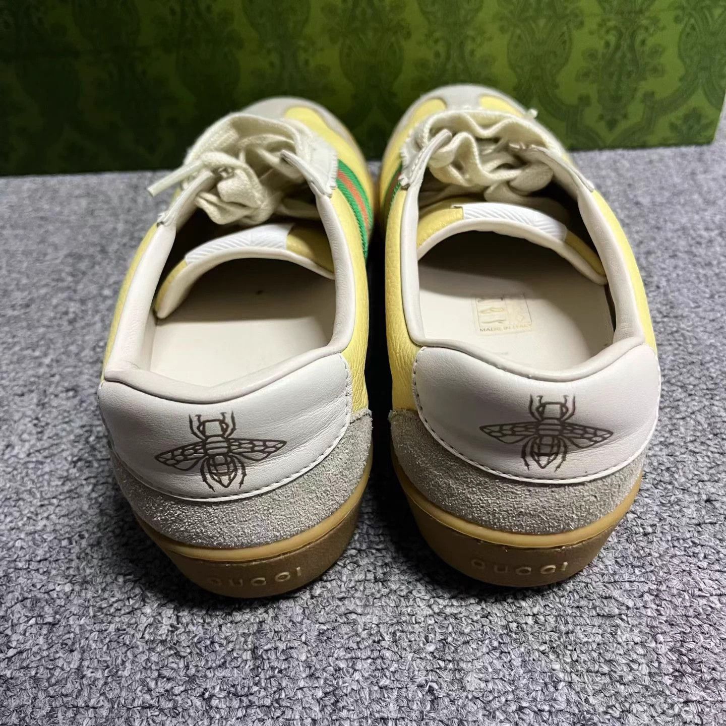 Gucci Gucci Bee Tennis Shoes - New Condition - Size 35.5 Size US 4.5 / IT 34.5 - 4 Thumbnail