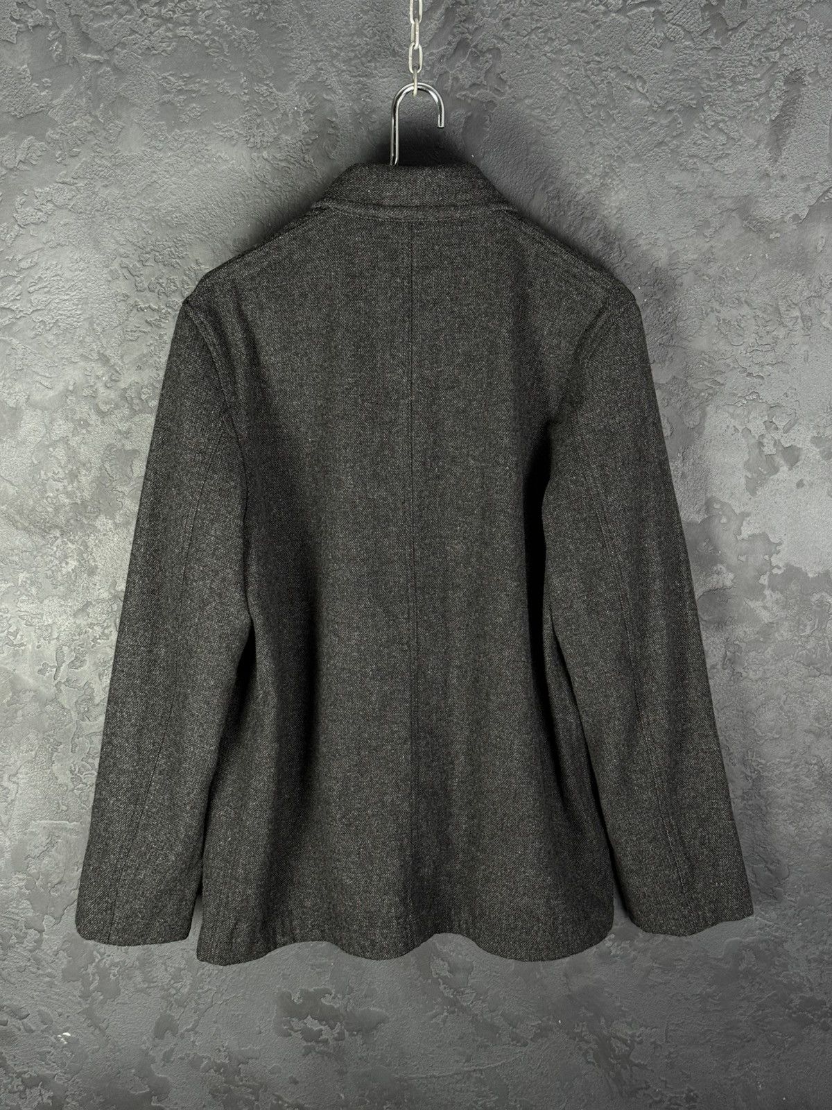 Universal Works Universal Works Merchant Jacket Grey Anders Wool Upcycled Size US M / EU 48-50 / 2 - 14 Thumbnail