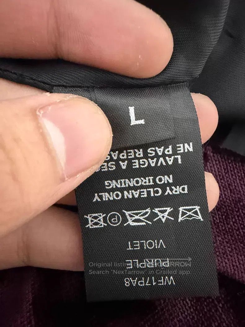 Vetements VETEMENTS size L Purple Flared Pants Size US 27 - 8 Thumbnail