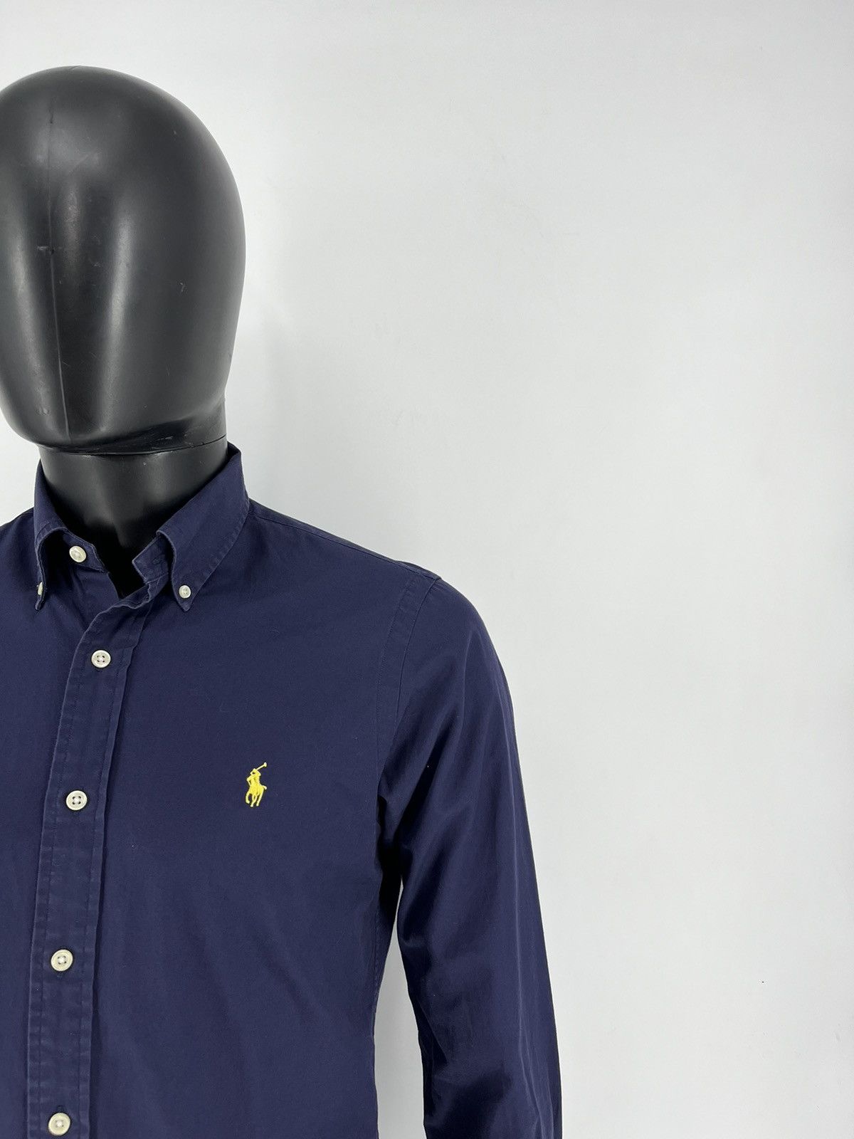 Polo Ralph Lauren Vintage Navy Shirt Polo Ralph Lauren Size S Rare Size US S / EU 44-46 / 1 - 6 Thumbnail