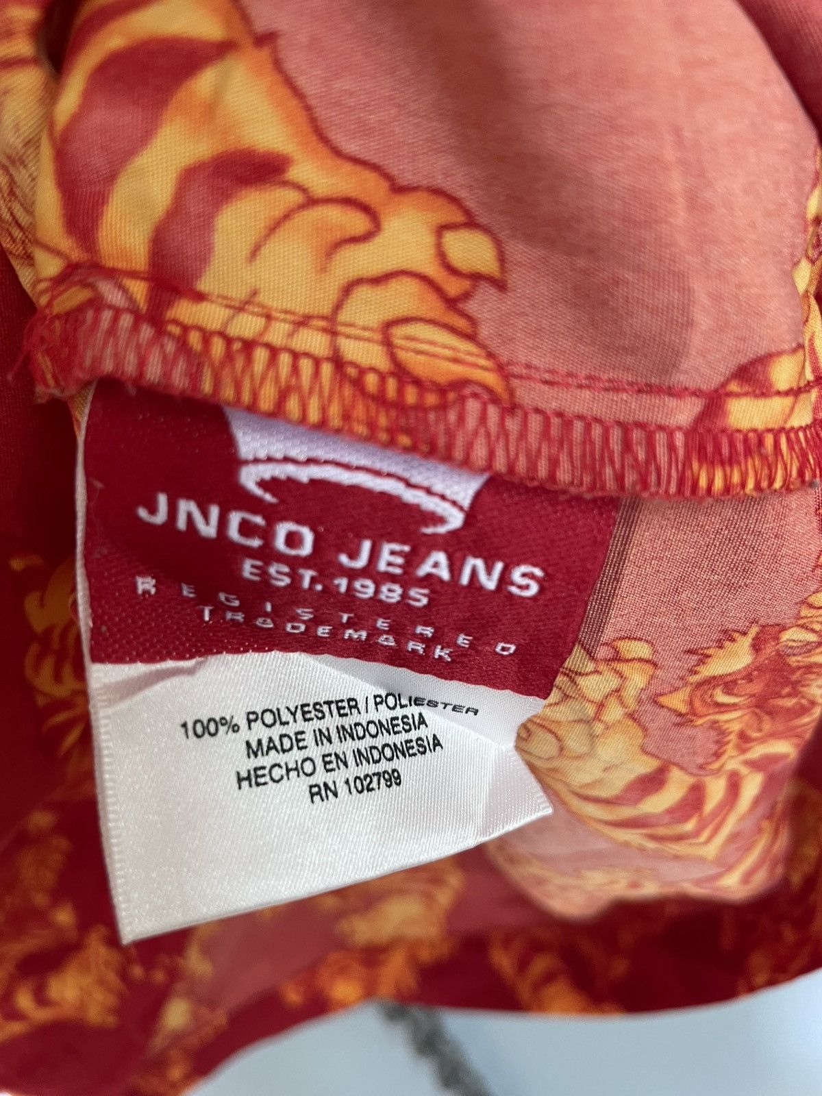 JNCO Vintage Y2K JNCO Jeans button up shirt Size US XL / EU 56 / 4 - 8 Thumbnail