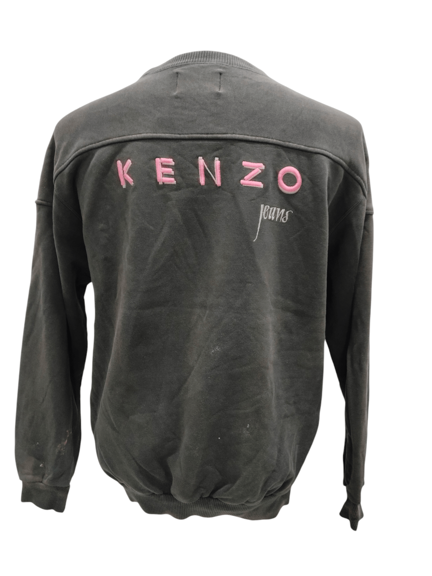 Kenzo × Vintage Vintage Faded Kenzo Skateboard Fashion Sweatshirt Size US XL / EU 56 / 4 - 1 Thumbnail