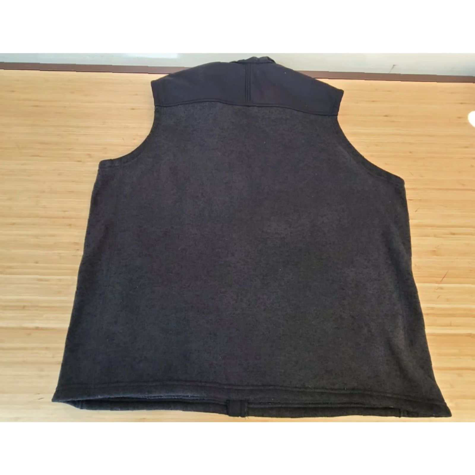 George George Vest Full Zip Fleece Pockets Black NWT Men Small 34-36 Casual/Regular Polyester Zip Sweater NWT Size US XL / EU 56 / 4 - 5 Thumbnail