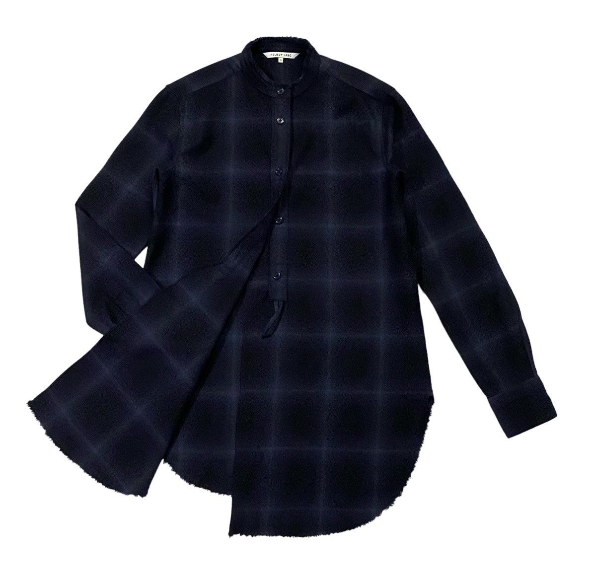 Helmut Lang Helmut Lang Plaid Wool & Cashmere Flannel Shirt Button ups Size XS / US 0-2 / IT 36-38 - 2 Thumbnail