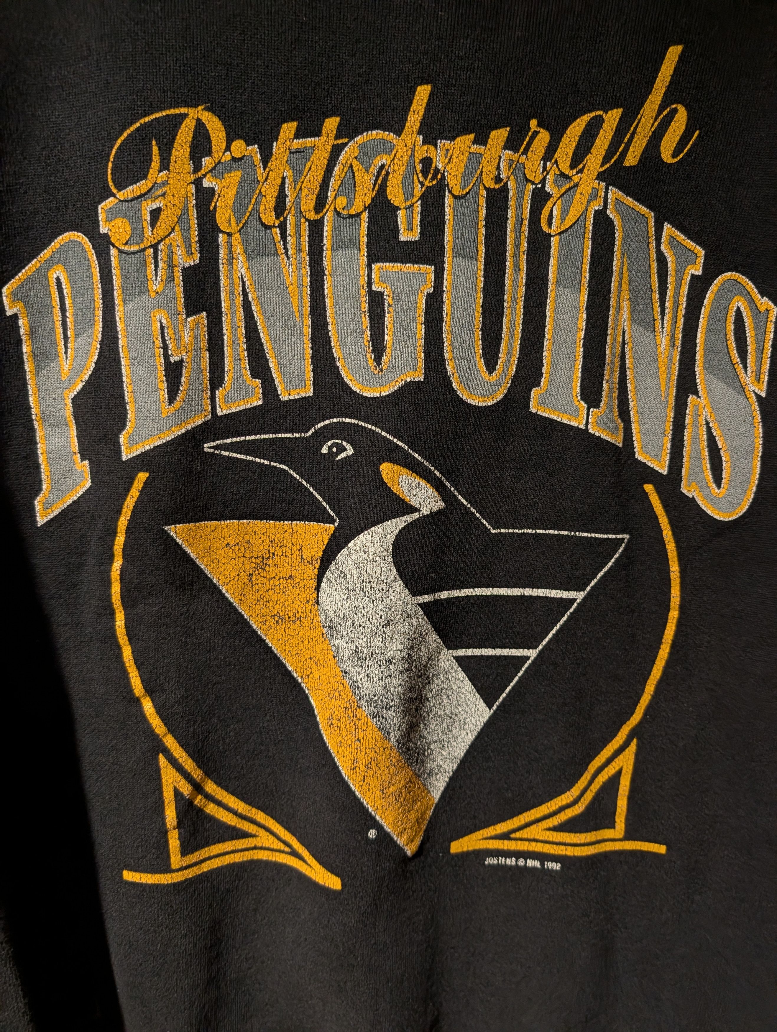 NHL VTG 1992 Pittsburgh Penguins NHL Stanley Cup Sweatshirt USA Size US XL / EU 56 / 4 - 2 Thumbnail