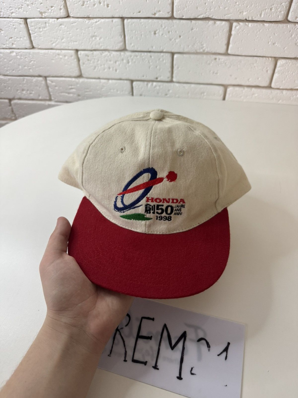 Honda Honda 1998 vintage cap hat Size ONE SIZE - 2 Thumbnail