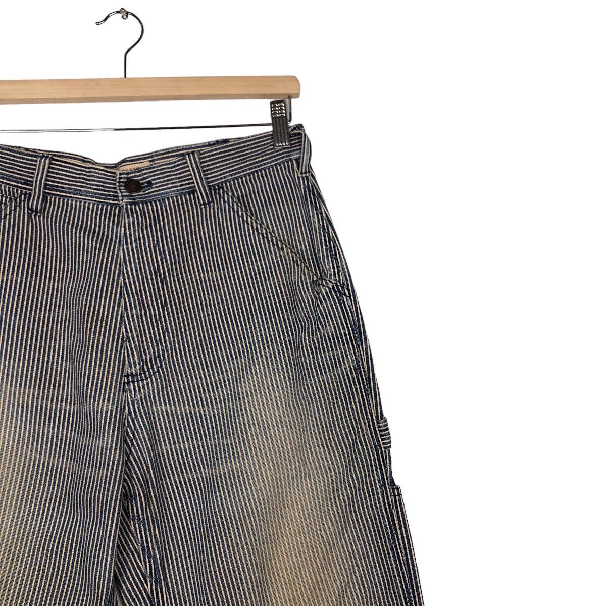 Japanese Brand 🔥Vintage Hickory Chore Denim Smith’s American Issey Miyake Size US 30 / EU 46 - 6 Thumbnail