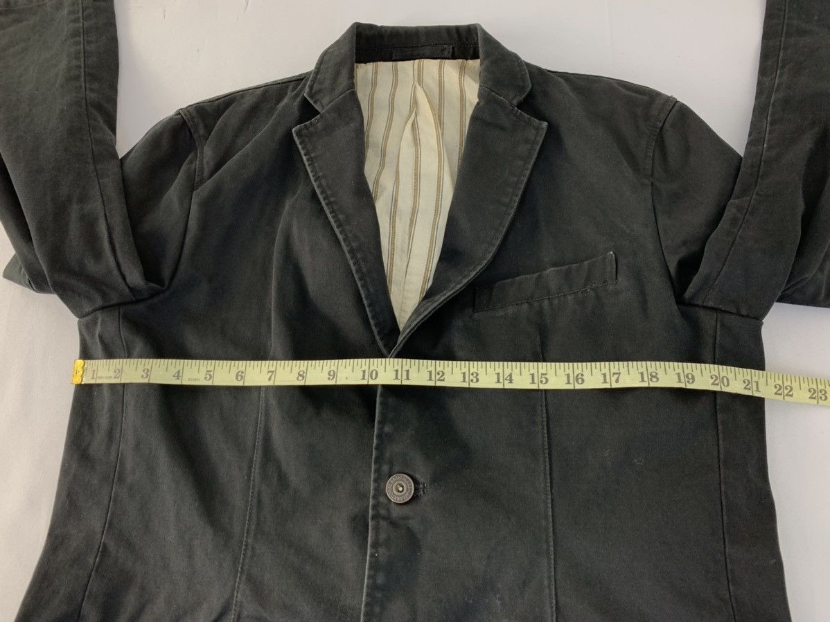 Japanese Brand Vintage Kansai Yamamoto Black Khakis Coat Jacket Size US L / EU 52-54 / 3 - 9 Thumbnail