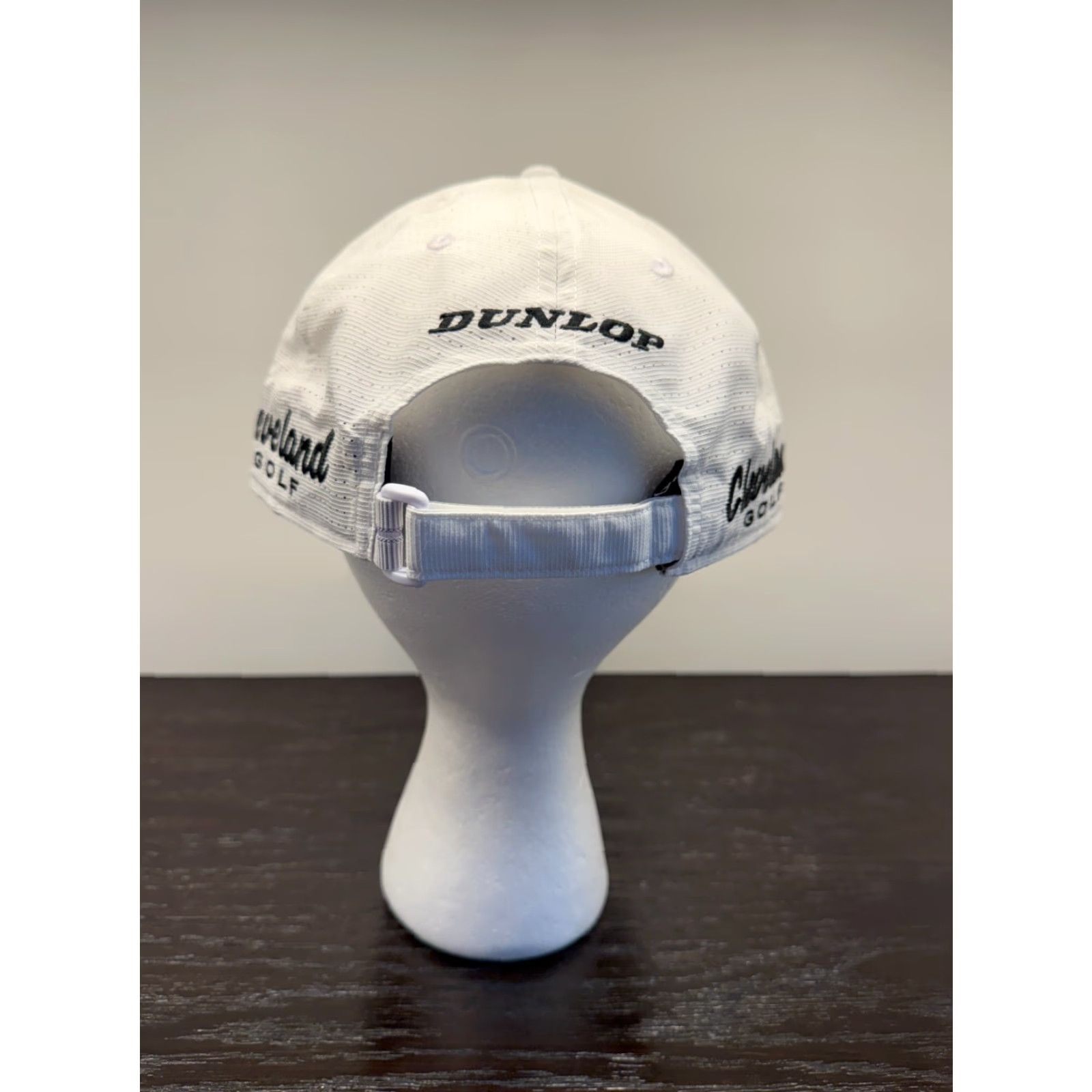 Dunlop Srixon Hat Cap Mens One Size White Adjustable Strapback Golf Hat Brand Srixon OSFM White Adjustable Strapback Cap Size ONE SIZE - 4 Thumbnail