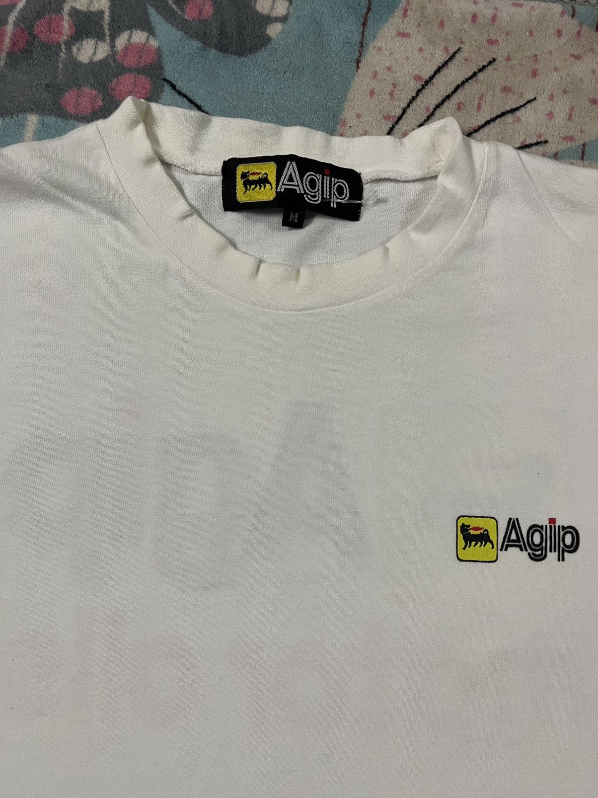 Formula 1 × Vintage Vintage Agip Motor Oil Tshirt Size US M / EU 48-50 / 2 - 3 Thumbnail